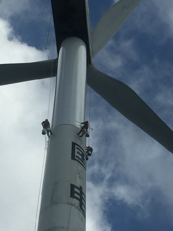 風電塔筒防腐維護