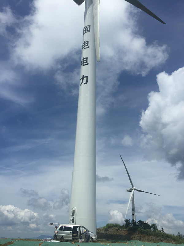 風機塔筒除銹刷新